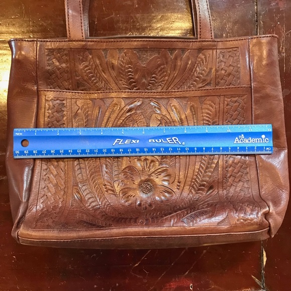 Texan Leather shoulder bag - Picture 8 of 11